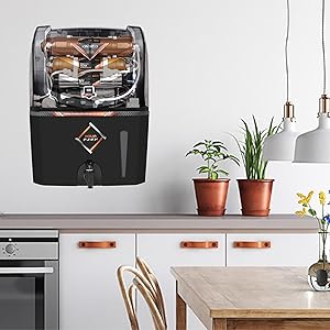 Kinsco Aqua Punch 15 Litre Copper + RO + UV + UF + TDS Adjuster Pure Copper Water Purifier Dispenser Machine, Black (With Free Pre Filter) Visit the Kinsco Store - Image 5